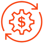 Money gear icon